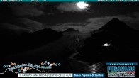 Archiv Foto Webcam Trincerone: Blick auf den Gletscher am Stilfser Joch 01:00