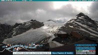 Archiv Foto Webcam Trincerone: Blick auf den Gletscher am Stilfser Joch 13:00