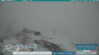 Archiv Foto Webcam Stilfserjoch: Blick vom Trincerone ins Tal 13:00