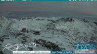 Archiv Foto Webcam Stilfserjoch: Blick vom Trincerone ins Tal 06:00