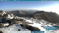 Archiv Foto Webcam Stilfserjoch: Blick vom Trincerone ins Tal 05:00