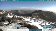 Archiv Foto Webcam Stilfserjoch: Blick vom Trincerone ins Tal 06:00