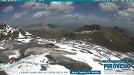 Archiv Foto Webcam Stilfserjoch: Blick vom Trincerone ins Tal 09:00