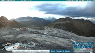 Archived image Webcam Trincerone View into the Valley 19:00