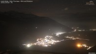 Archiv Foto Webcam Ausblick vom Hotel Watles 23:00