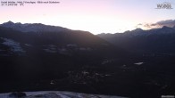 Archiv Foto Webcam Ausblick vom Hotel Watles 06:00