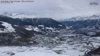 Archiv Foto Webcam Ausblick vom Hotel Watles 13:00