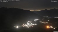 Archiv Foto Webcam Ausblick vom Hotel Watles 23:00