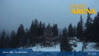 Archived image Webcam Spruce Tree Castle Rosenalm 18:00