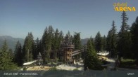 Archiv Foto Webcam Zillertal Arena: Fichtenschloss auf der Rosenalm 08:00