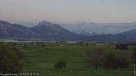 Archiv Foto Webcam Forggensee - Berghof Kinker 19:00