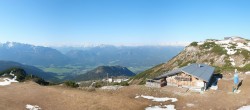 Archived image Webcam Tauplitz: Top Station Chair Lift Lawinenstein 07:00