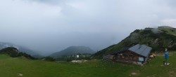 Archived image Webcam Tauplitz: Top Station Chair Lift Lawinenstein 19:00