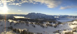 Archiv Foto Webcam Tauplitz: Blick Bergstation Schneiderkogel 07:00