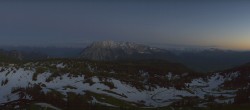 Archiv Foto Webcam Tauplitz: Blick Bergstation Schneiderkogel 19:00