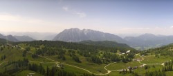 Archiv Foto Webcam Tauplitz: Blick Bergstation Schneiderkogel 09:00