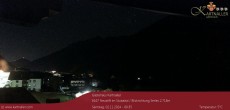 Archived image Webcam View towards Neustift and Serles / Stubai 23:00