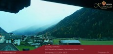 Archiv Foto Webcam Blick auf Neustift und Serles im Stubaital 15:00