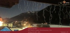 Archiv Foto Webcam Blick auf Neustift und Serles im Stubaital 23:00