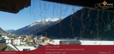 Archiv Foto Webcam Blick auf Neustift und Serles im Stubaital 11:00