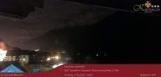 Archived image Webcam View towards Neustift and Serles / Stubai 18:00