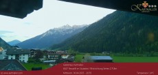 Archived image Webcam View towards Neustift and Serles / Stubai 19:00