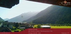 Archiv Foto Webcam Blick auf Neustift und Serles im Stubaital 07:00