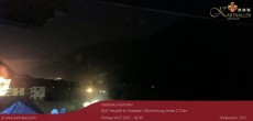 Archiv Foto Webcam Blick auf Neustift und Serles im Stubaital 01:00