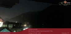 Archived image Webcam View towards Neustift and Serles / Stubai 23:00