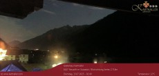 Archiv Foto Webcam Blick auf Neustift und Serles im Stubaital 01:00