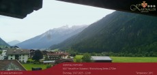 Archiv Foto Webcam Blick auf Neustift und Serles im Stubaital 11:00