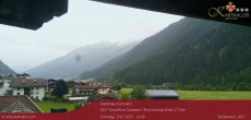 Archiv Foto Webcam Blick auf Neustift und Serles im Stubaital 13:00
