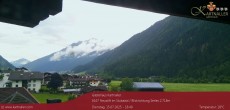 Archiv Foto Webcam Blick auf Neustift und Serles im Stubaital 17:00