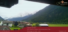 Archiv Foto Webcam Blick auf Neustift und Serles im Stubaital 09:00