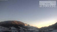 Archived image Webcam View at the Schießhüttlift in Oberau, Tyrol 07:00