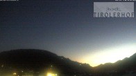 Archived image Webcam View at the Schießhüttlift in Oberau, Tyrol 05:00