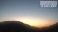 Archiv Foto Webcam Wildschönau: Hotel Tirolerhof in Oberau 03:00