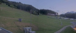 Archived image Webcam View from the Patscherkofel Base Station 19:00