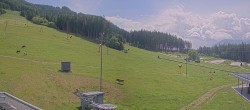 Archived image Webcam View from the Patscherkofel Base Station 13:00