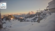 Archived image Webcam View from the chair lift Waldgunten 07:00