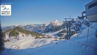 Archived image Webcam View from the chair lift Waldgunten 11:00