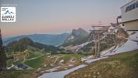 Archived image Webcam View from the chair lift Waldgunten 19:00