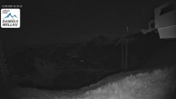 Archiv Foto Webcam Mellau: Bergstation Wildgunten 01:00