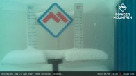 Archived image Webcam Current Snow Depths Powder Mountain 10:00