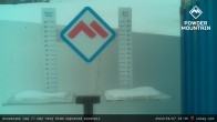 Archiv Foto Webcam Schneehöhe Skigebiet Powder Mountain 17:00
