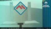 Archived image Webcam Current Snow Depths Powder Mountain 11:00