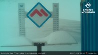 Archived image Webcam Current Snow Depths Powder Mountain 09:00