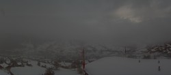 Archiv Foto Webcam Grindelwald: Panoramablick vom Hotel Belvedere 19:00