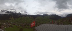 Archiv Foto Webcam Grindelwald: Panoramablick vom Hotel Belvedere 19:00