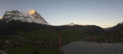 Archiv Foto Webcam Grindelwald: Panoramablick vom Hotel Belvedere 05:00